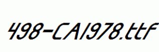 fonts 498-CAI978.ttf