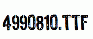 fonts 4990810.ttf