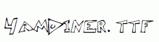 fonts 4amDiner.ttf