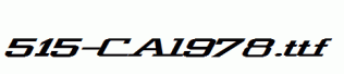 fonts 515-CAI978.ttf