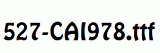 fonts 527-CAI978.ttf