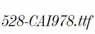 fonts 528-CAI978.ttf