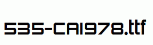 fonts 535-CAI978.ttf