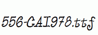 fonts 556-CAI978.ttf