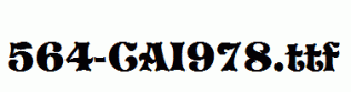 fonts 564-CAI978.ttf