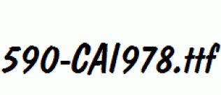 fonts 590-CAI978.ttf