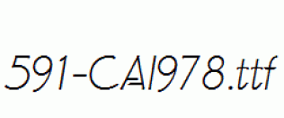 fonts 591-CAI978.ttf