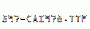 fonts 597-CAI978.ttf