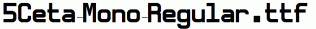 fonts 5Ceta-Mono-Regular.ttf