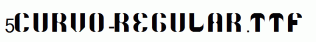 fonts 5Curvo-Regular.ttf