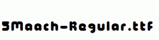 fonts 5Maach-Regular.ttf