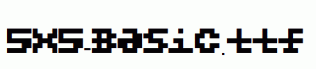 fonts 5X5-Basic.ttf