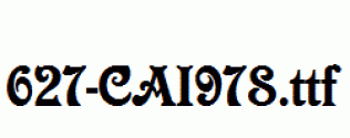 fonts 627-CAI978.ttf
