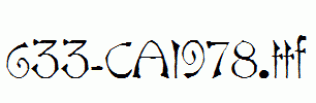 fonts 633-CAI978.ttf