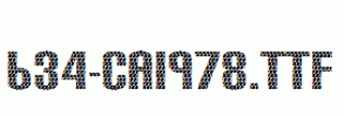 fonts 634-CAI978.ttf