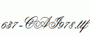 fonts 637-CAI978.ttf