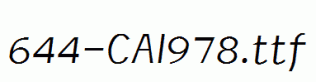 fonts 644-CAI978.ttf