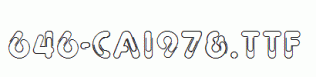 fonts 646-CAI978.ttf