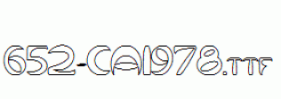 fonts 652-CAI978.ttf