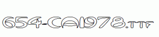 fonts 654-CAI978.ttf