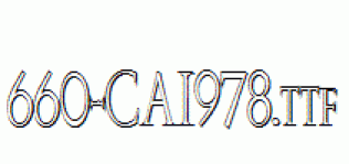 fonts 660-CAI978.ttf