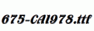 fonts 675-CAI978.ttf