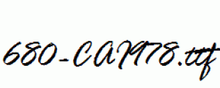 fonts 680-CAI978.ttf