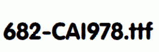 fonts 682-CAI978.ttf