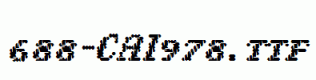 fonts 688-CAI978.ttf