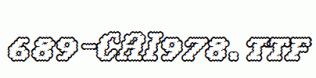 fonts 689-CAI978.ttf