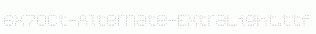fonts 6x7oct-Alternate-ExtraLight.ttf