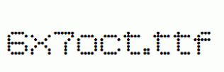 fonts 6x7oct.ttf