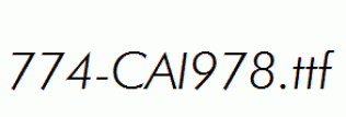 fonts 774-CAI978.ttf