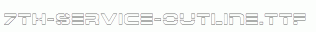 fonts 7th-Service-Outline.ttf