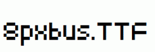 fonts 8pxbus.ttf