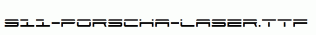 fonts 911-Porscha-Laser.ttf