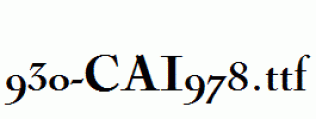 fonts 930-CAI978.ttf