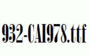 fonts 932-CAI978.ttf