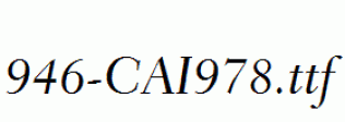 fonts 946-CAI978.ttf