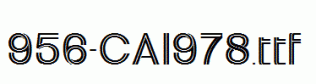 fonts 956-CAI978.ttf