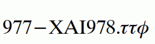 fonts 977-CAI978.ttf