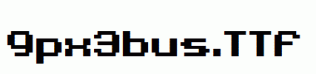 fonts 9px3bus.ttf