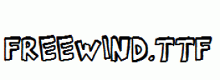 fonts FREEWIND.ttf