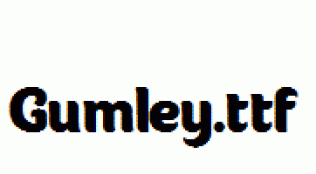 fonts Gumley.ttf