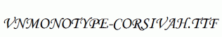 fonts VnMonotype-corsivaH.ttf