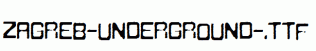 fonts Zagreb-Underground-.ttf