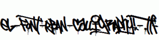 fonts eL-FoNt-rBAN-CallIgRAPhy!-.ttf
