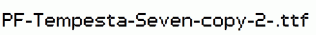 PF-Tempesta-Seven-copy-2-.ttf