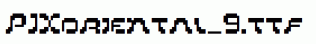 PIXoriental_9.ttf