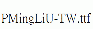 PMingLiU-TW.ttf